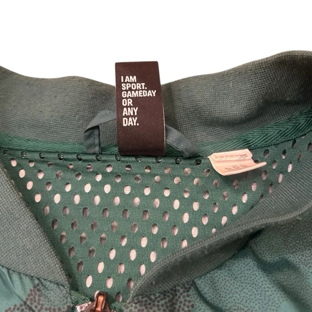 ADIDAS DQ1429 Woven Training Camouflage Full Zip Jacket Green Men’s Size Medium